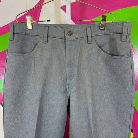 Vintage Levi's Dress Slacks. Size 36x30. Grey. In excellent condition! - Picture 2 of 5